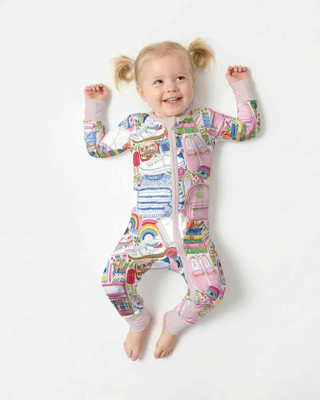 Gerippte Babykleidung mit individuellem Foto - Weich &amp; Skizzenhaft