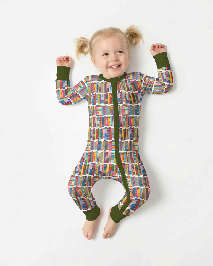 Rainbow Bookshelf Bamboo Convertible Zippy
