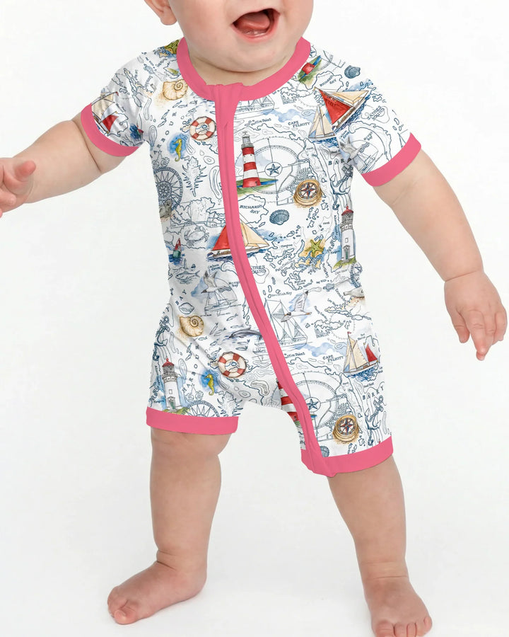 Seaside Adventure Map Bamboo Shorty Zippy