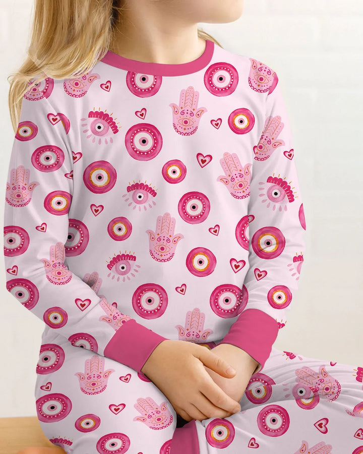 Mini Mystic Family Matching Two Piece Long Sleeve Pajama Set