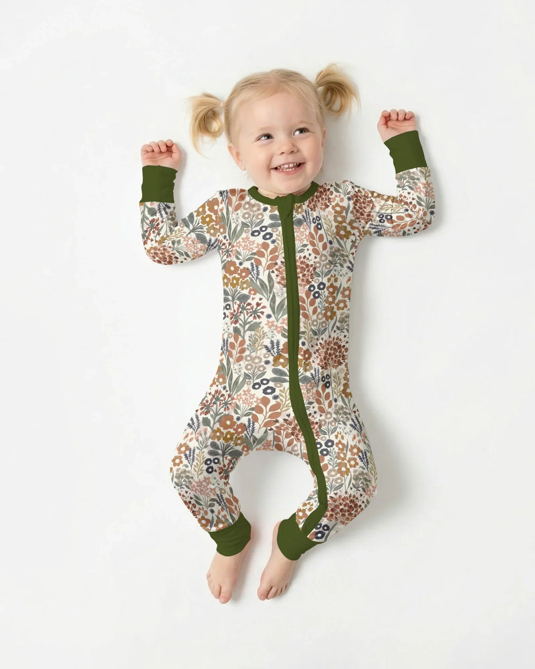 Autumn Meadow Botanicals Saco de Dormir Bamboo Convertible con Cremallera