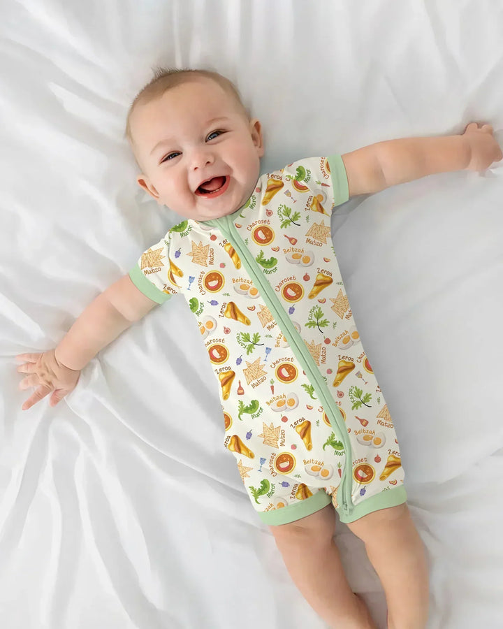 Happy Passover Family Matching Shorty Zippy