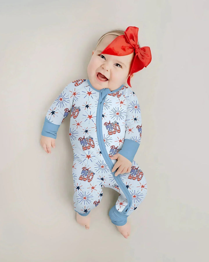 Red White and 250th Anniversary Bamboo Convertible Zippy