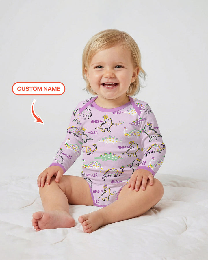 Gerippte Babykleidung mit individuellem Foto - Weich &amp; Skizzenhaft