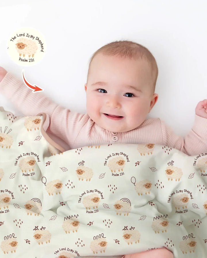 The Lord Is My Shepherd Baby Blanket