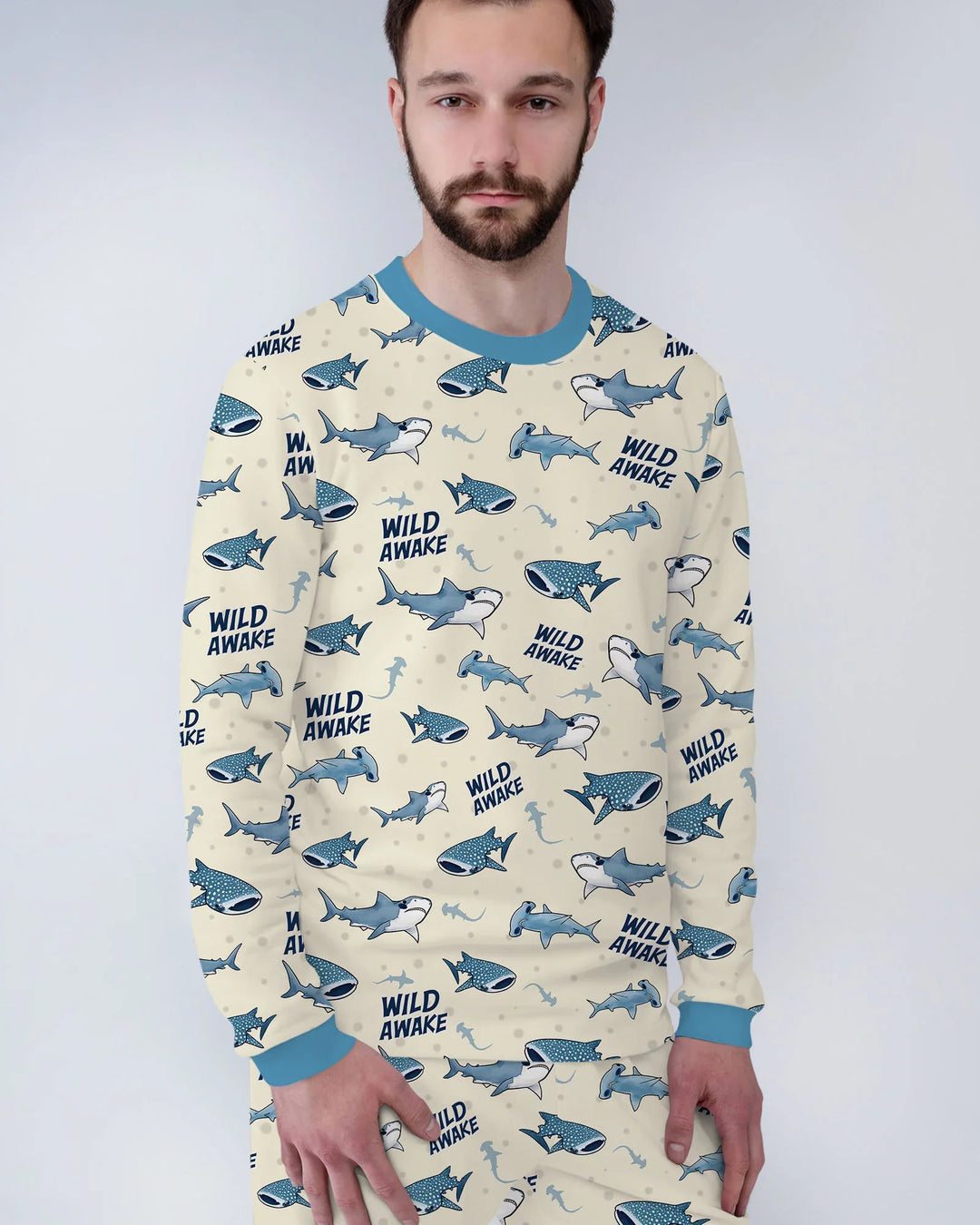 Vorlage Herren-Pyjama-Set