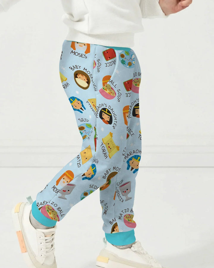 Cute Passover Characters Jogger