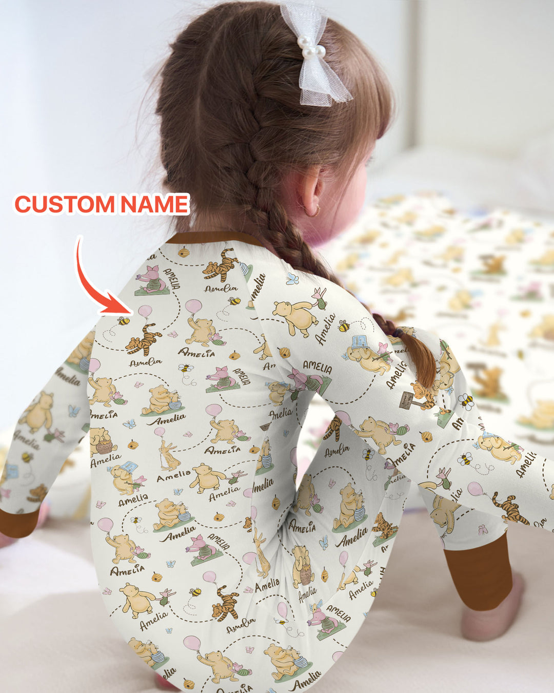 Gerippte Babykleidung mit individuellem Foto - Weich &amp; Skizzenhaft