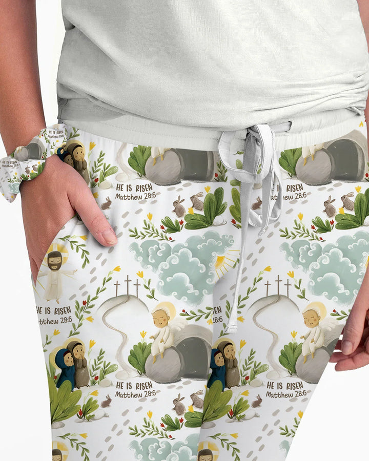 He Is Risen Women Pajama Set