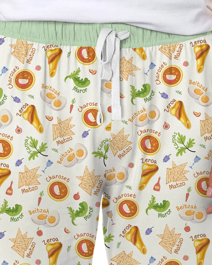Happy Passover Family Matching Men's Pajama Set