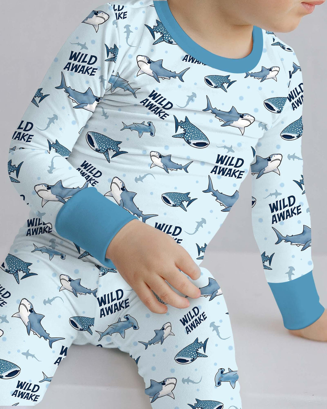 Wide Awake Matching Daddy & Me Two Piece Long Sleeve Pajama Set