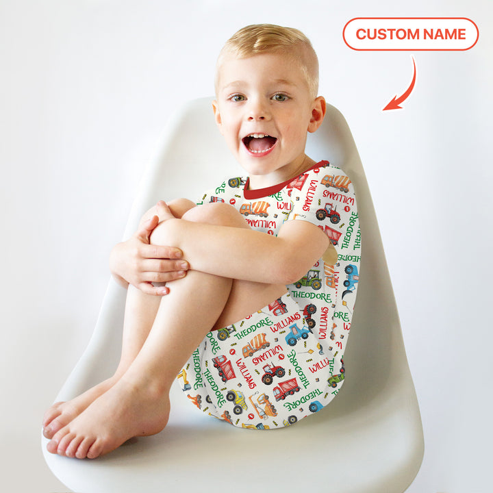 Zweiteiliges, kurzärmliges Pyjama-Set mit Marienkäfern