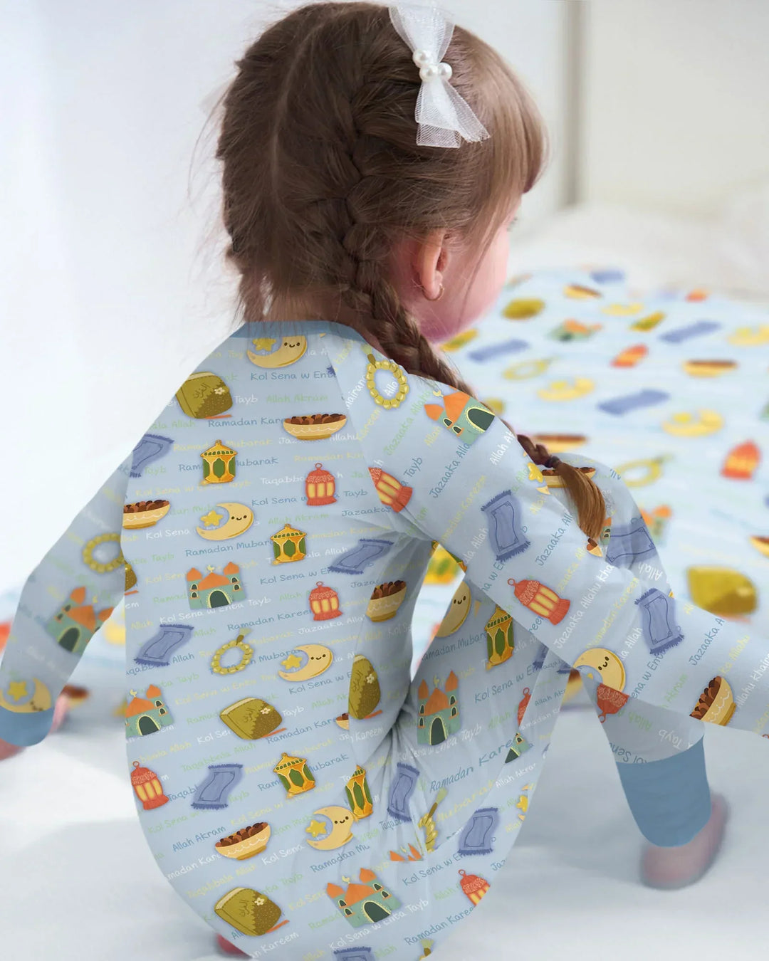 Gerippte Babykleidung mit individuellem Foto - Weich &amp; Skizzenhaft