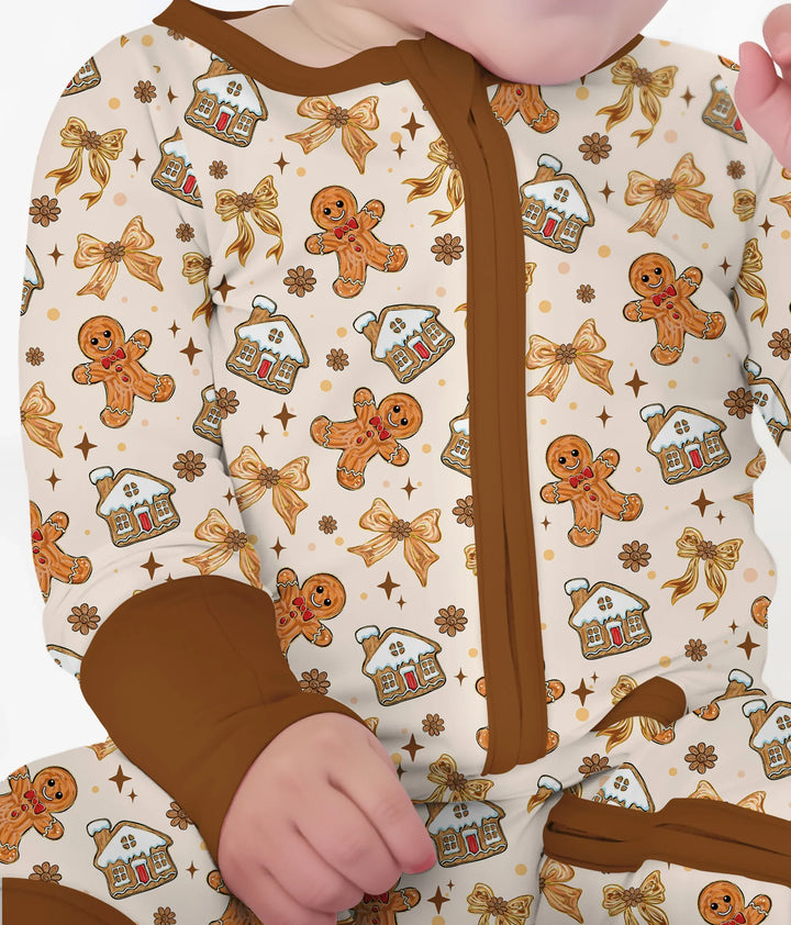 Brushstroke Gingerbread Convertible Zippy