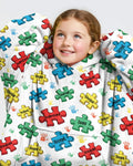 Puzzle You Are Wearable Bamboo Blanket Hoodie