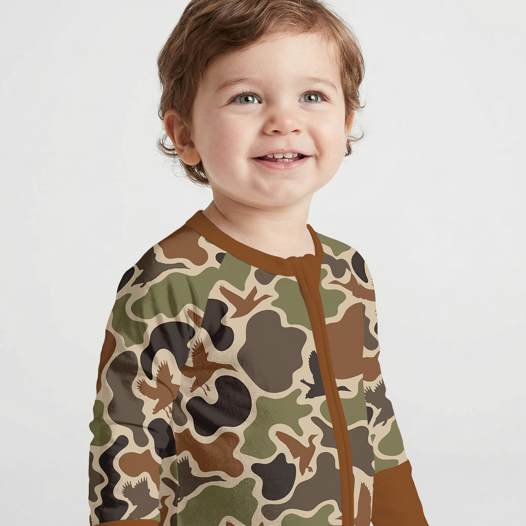 Gerippte Babykleidung mit individuellem Foto - Weich &amp; Skizzenhaft