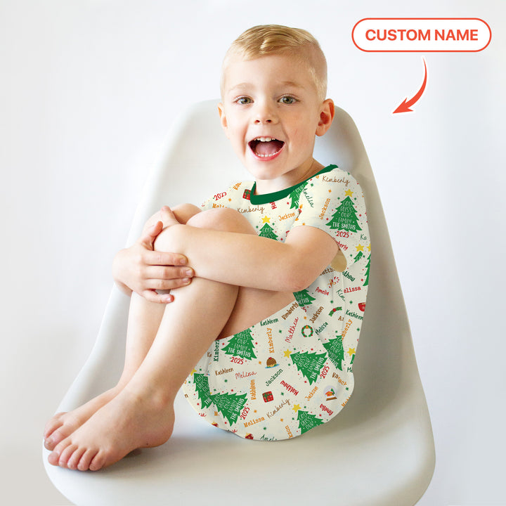 Zweiteiliges Pyjama-Set mit kurzen Ärmeln und Shorts im Sommer-Design