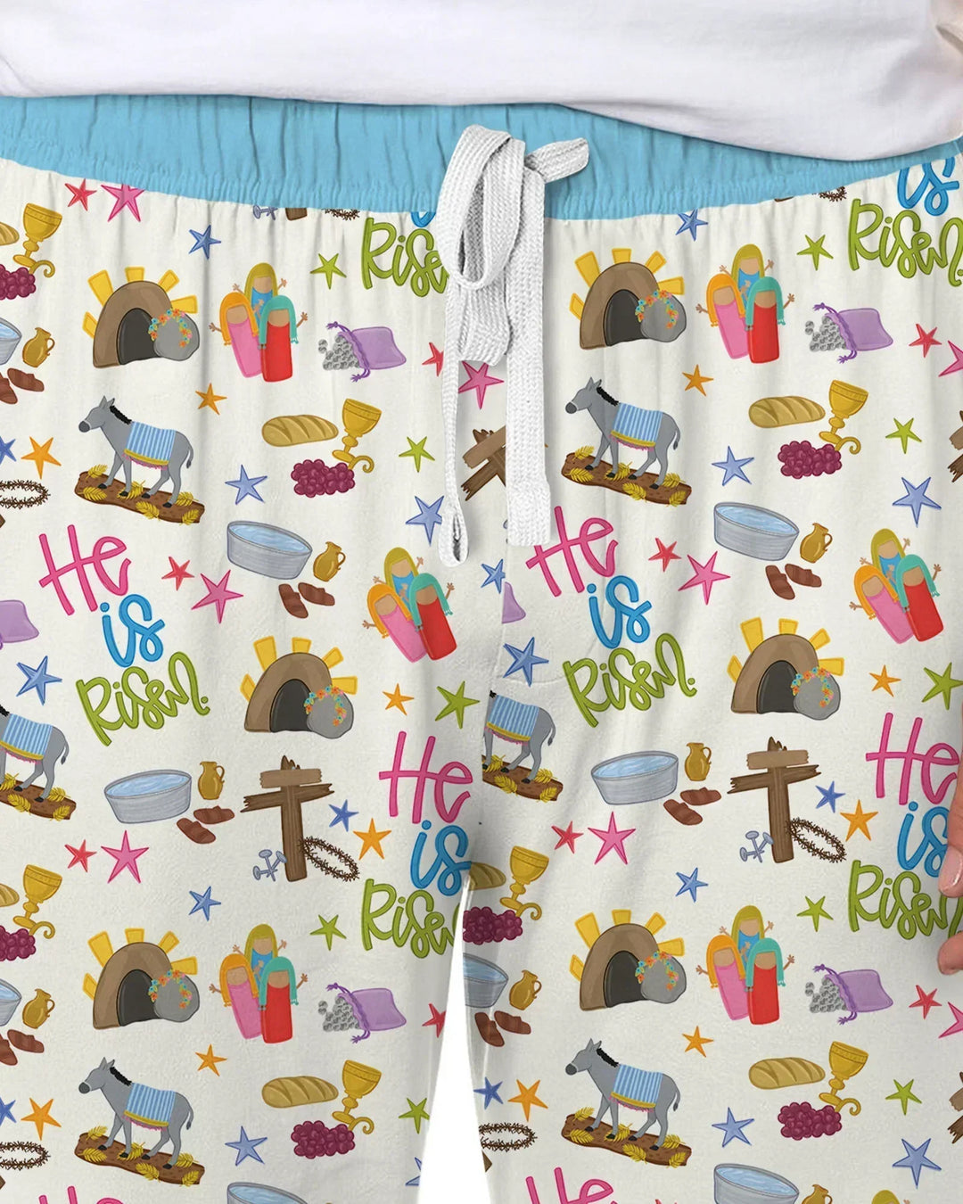 Bible Story Easter Family Matching Men's Pajama Set