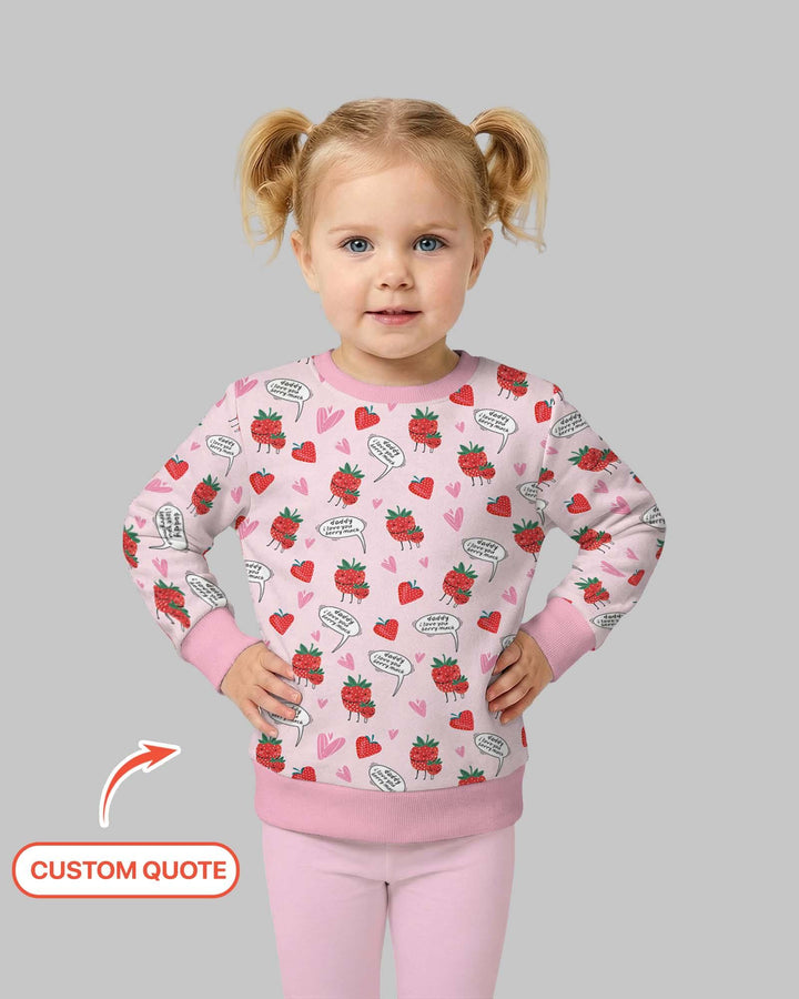 I love you berry much Crewneck Sweatshirt