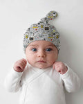 School Days Doodles Bamboo Knotted Hat