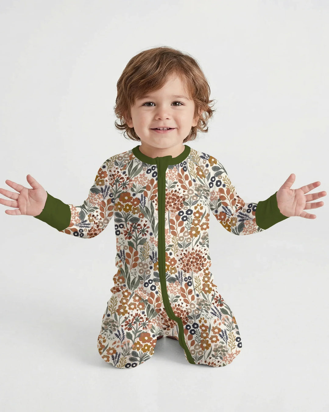Autumn Meadow Botanicals Saco de Dormir Bamboo Convertible con Cremallera
