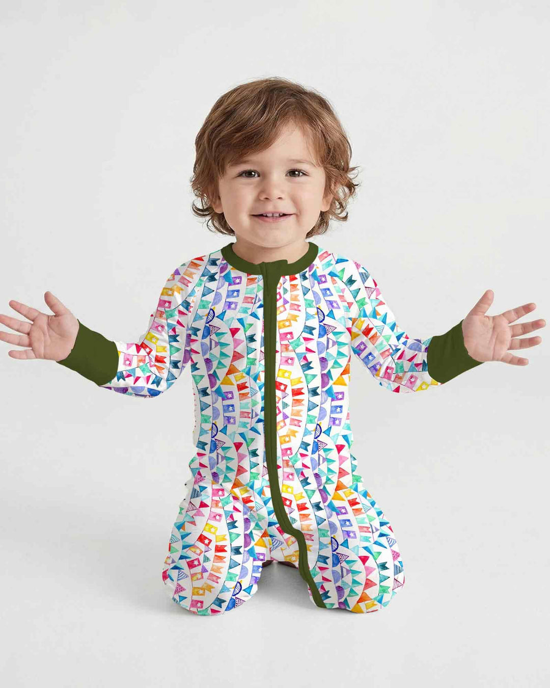 Gerippte Babykleidung mit individuellem Foto - Weich &amp; Skizzenhaft