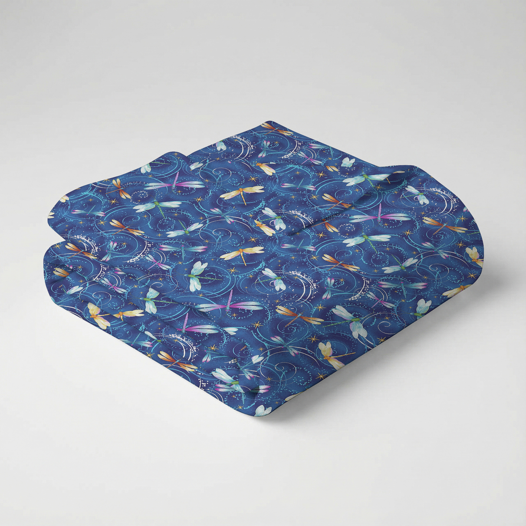 Moonlit Wings Swaddle Blanket