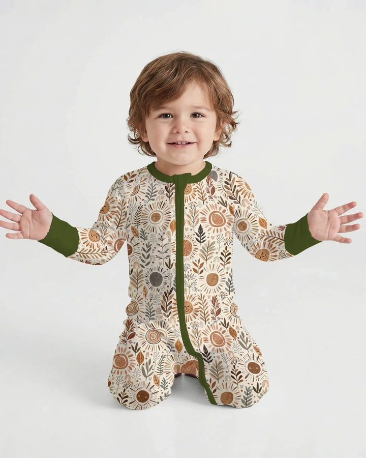 Gerippte Babykleidung mit individuellem Foto - Weich &amp; Skizzenhaft