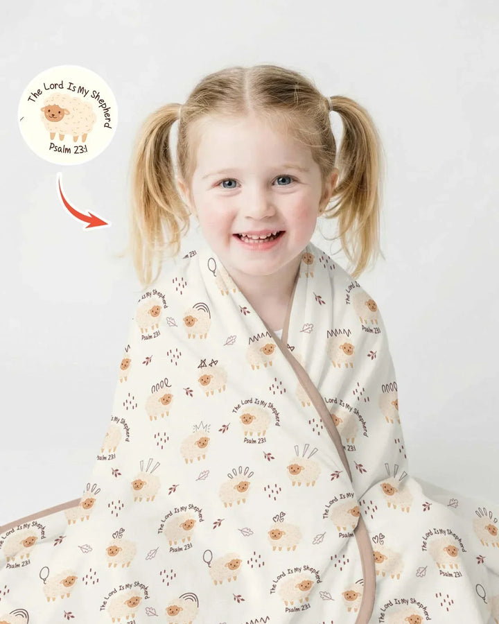 The Lord Is My Shepherd Baby Blanket