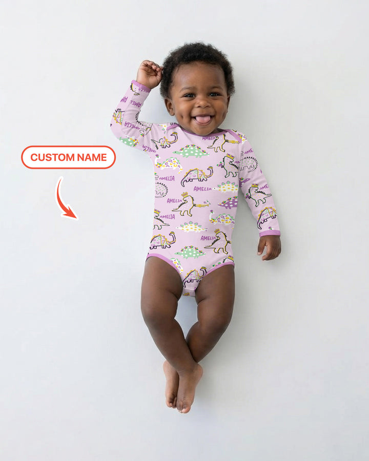 Gerippte Babykleidung mit individuellem Foto - Weich &amp; Skizzenhaft