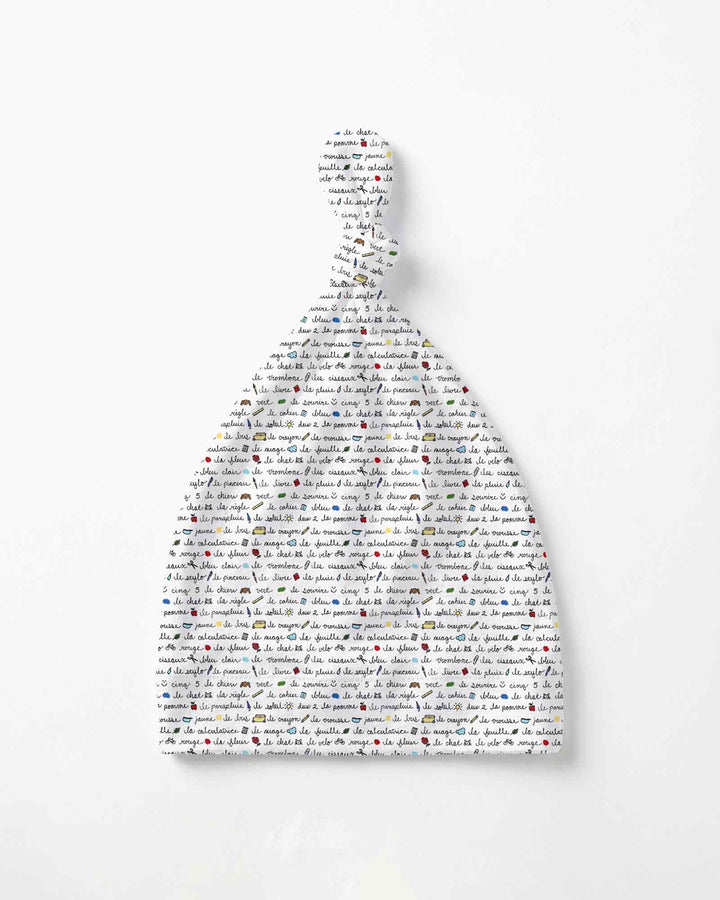 French Classroom Notes Bamboo Knotted Hat