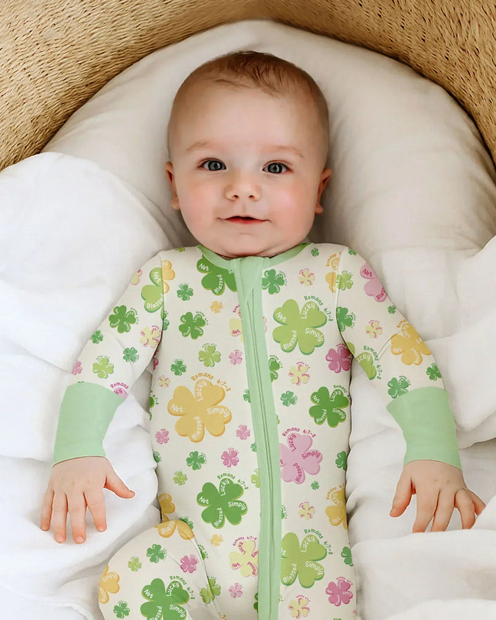 Shamrocks Print St. Patrick's Day Convertible Zippy