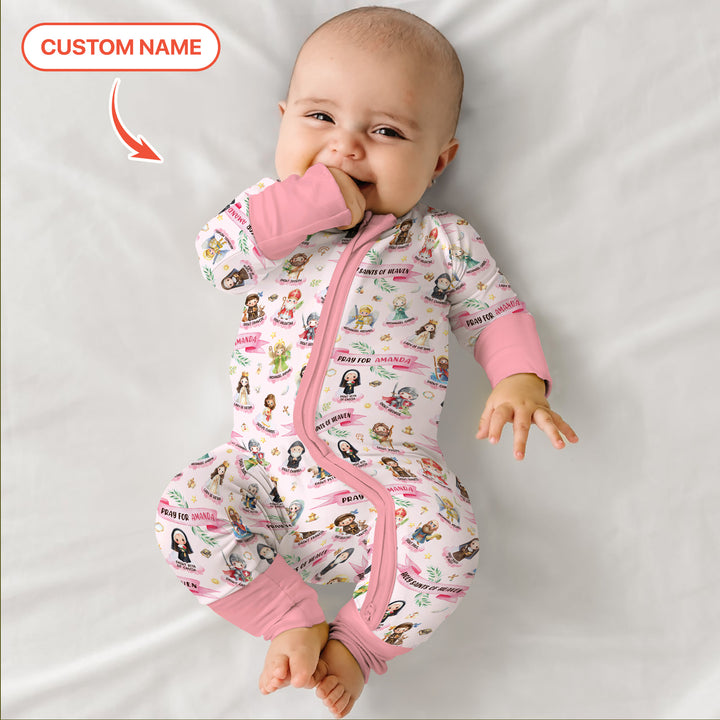 Holy Saints of Heaven Custom Name Convertible Zippy