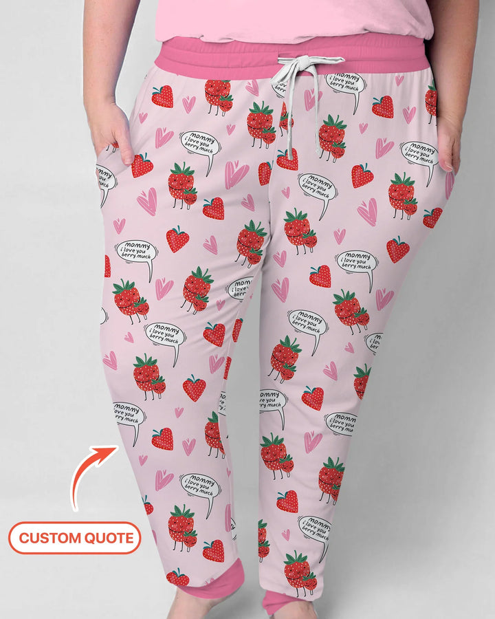 I love you berry much Women Pajama Set