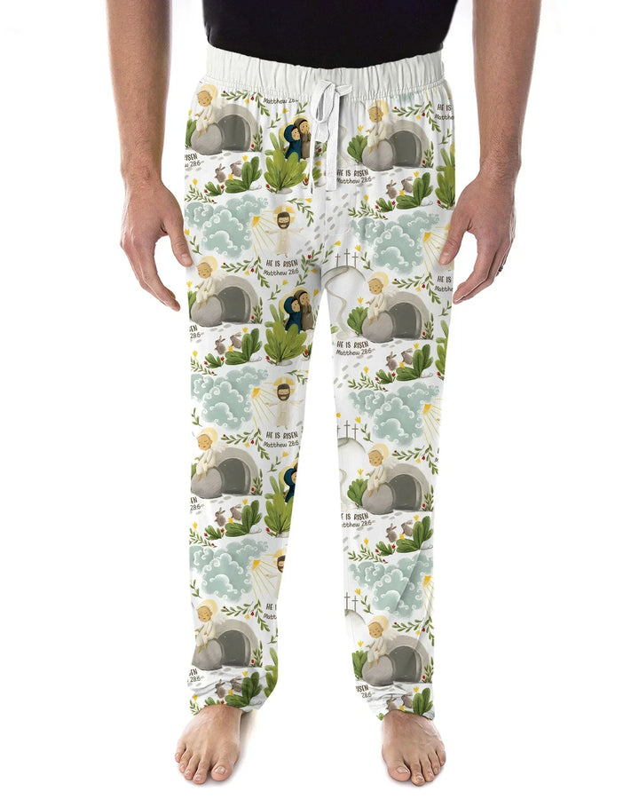 He Is Risen Men's Pajama Set