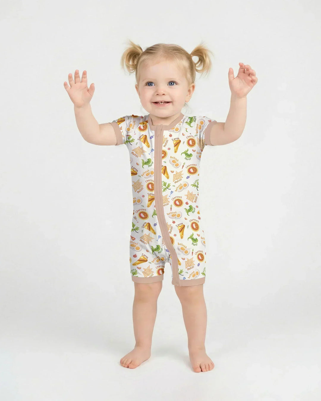 Happy Passover Family Matching Shorty Zippy