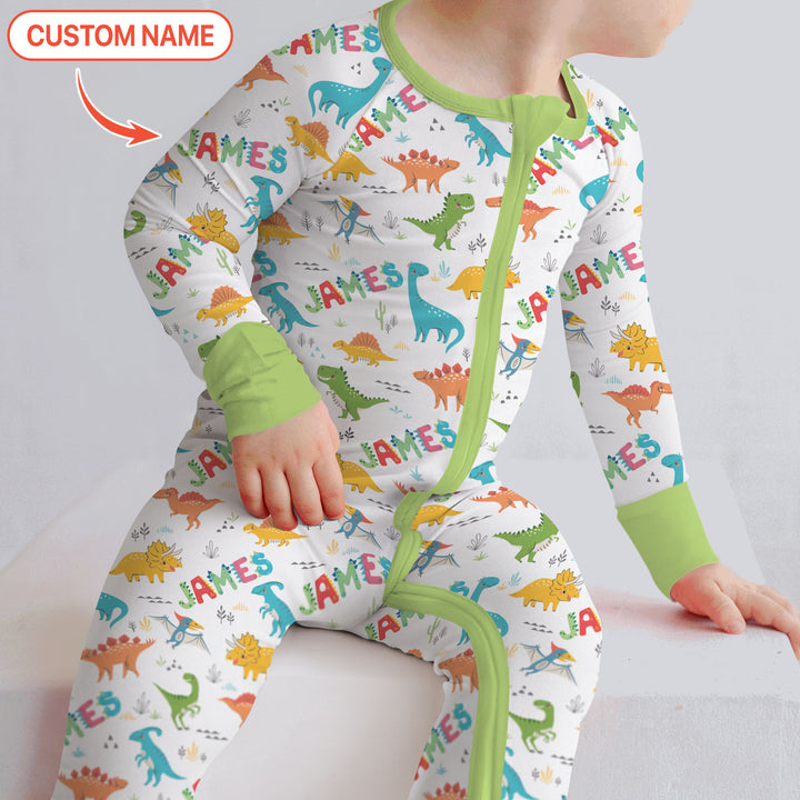 Dino Adventure Custom Name Convertible Zippy