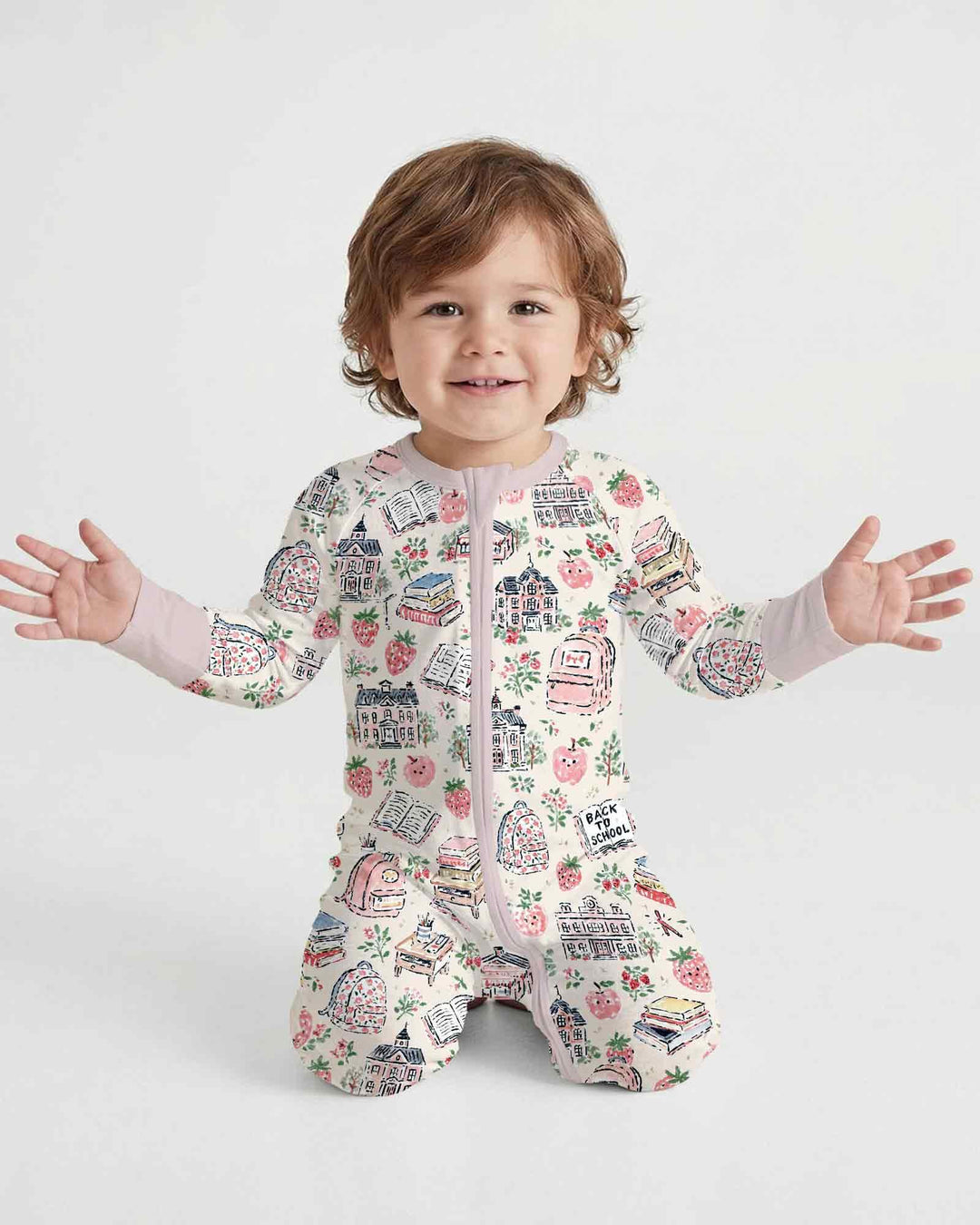 Coquette Strawberry School Days Bamboo Convertible Zippy