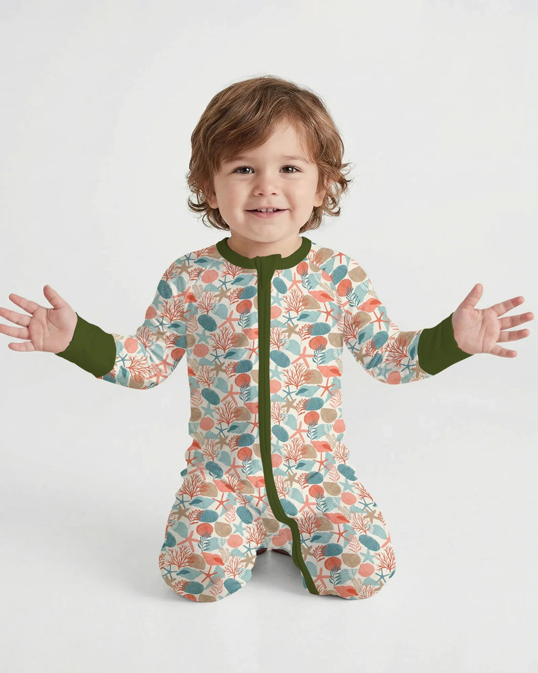 Gerippte Babykleidung mit individuellem Foto - Weich &amp; Skizzenhaft