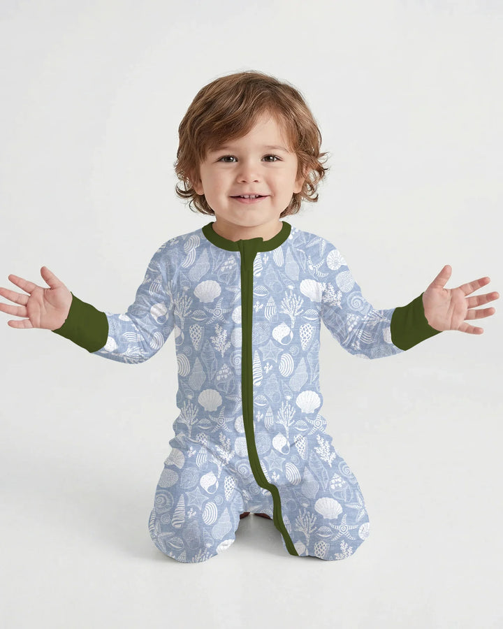 Coastal Treasures Bamboo Convertible Zippy
