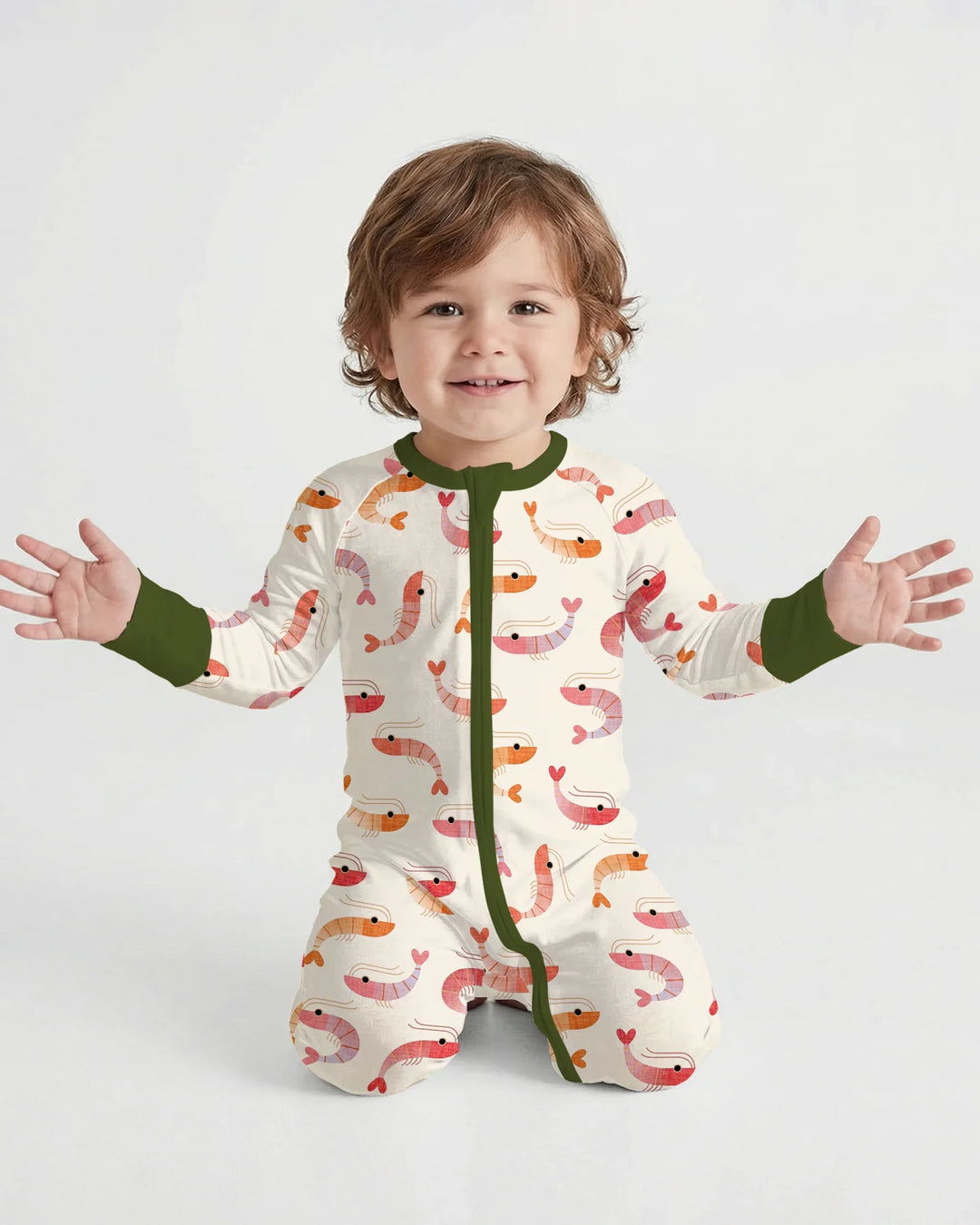 Sweet Shrimp Parade Bamboo Convertible Zippy