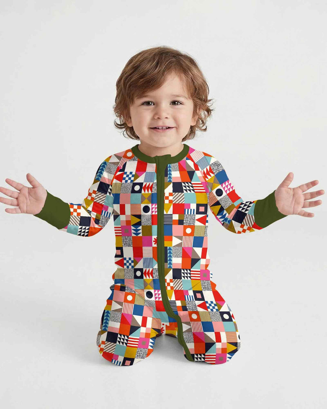 Gerippte Babykleidung mit individuellem Foto - Weich &amp; Skizzenhaft
