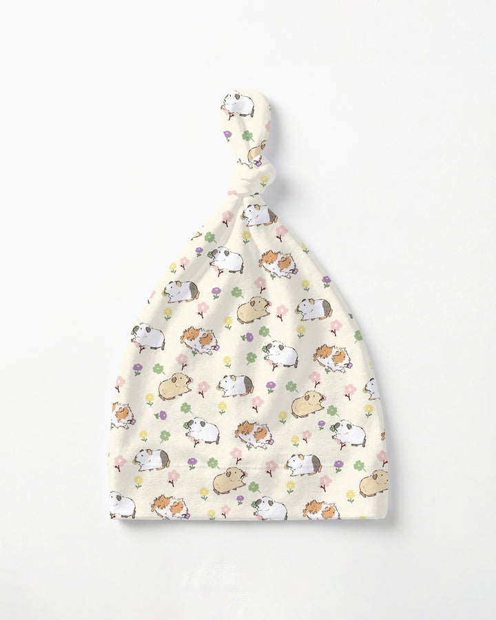 Guinea Pig Garden Bamboo Knotted Hat