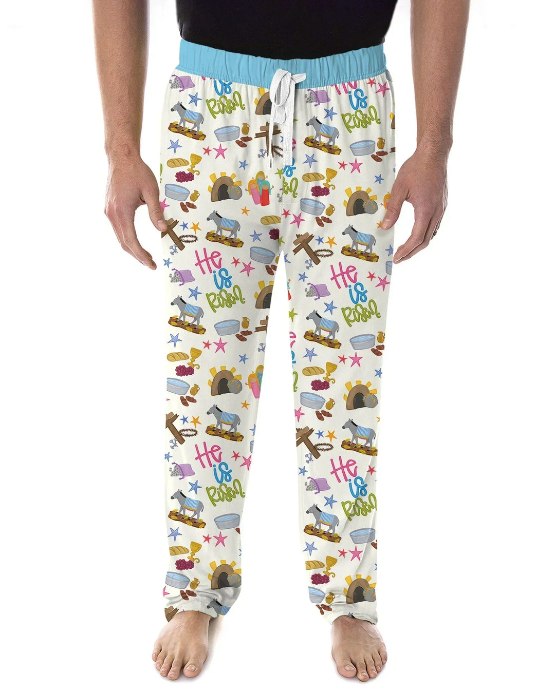 Bible Story Easter Family Matching Men's Pajama Set