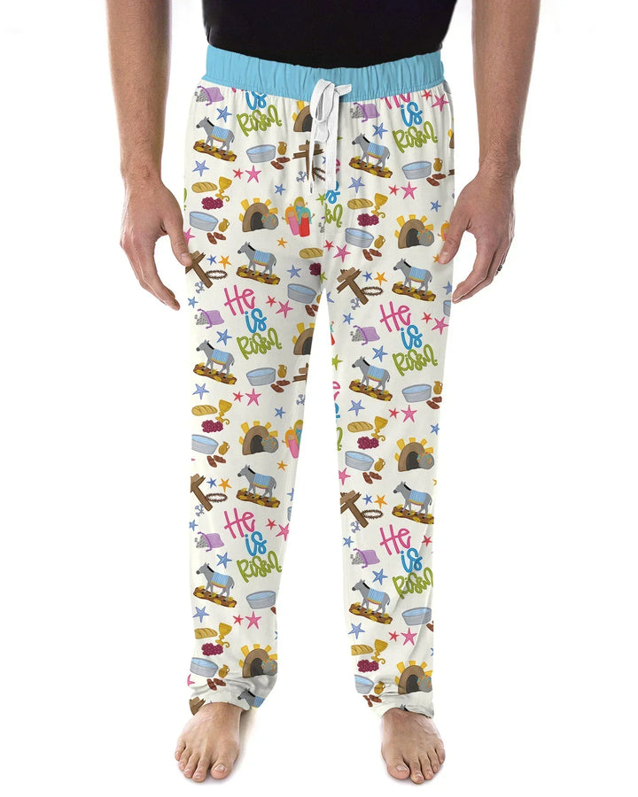 Bible Story Easter Family Matching Men's Pajama Set