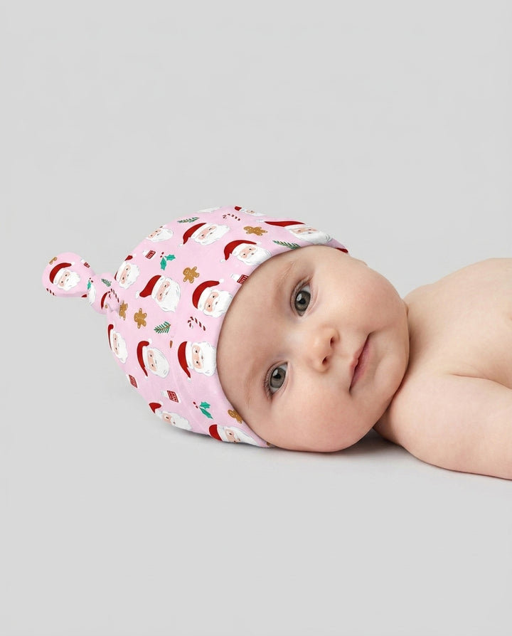 Christmas Sweet Santa Bamboo Knotted Hat