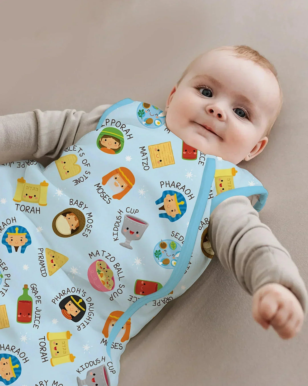 Cute Passover Characters Sleep Bag