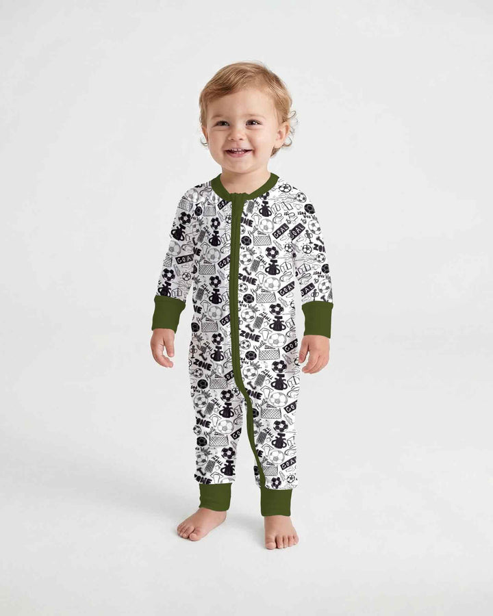 Soccer Doodle Bamboo Convertible Zippy