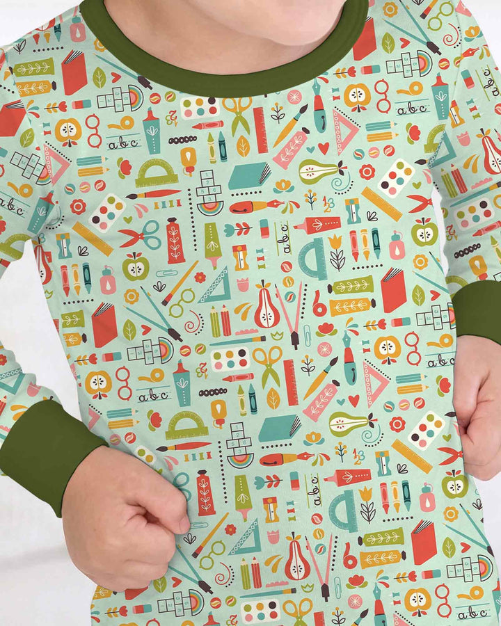 Creative Classroom Bamboo Two Piece Long Sleeve Pajama Set