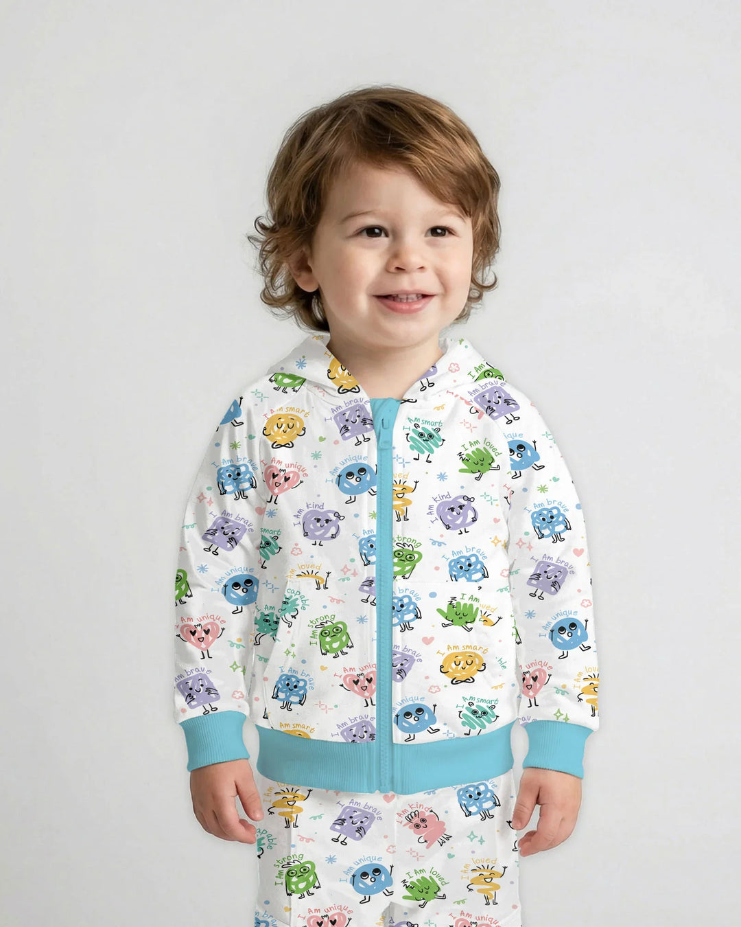 Positive Affirmations Zip Hoodie